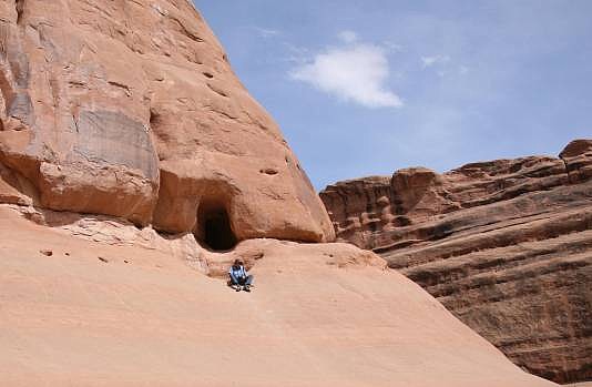 Rainbow Arch Tunnel Entrance View - Rainbow Arch