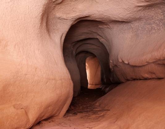 View Through the Tunnel - Rainbow Arch