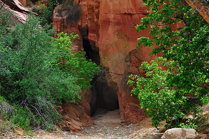 Merwin Canyon Slot Entrance