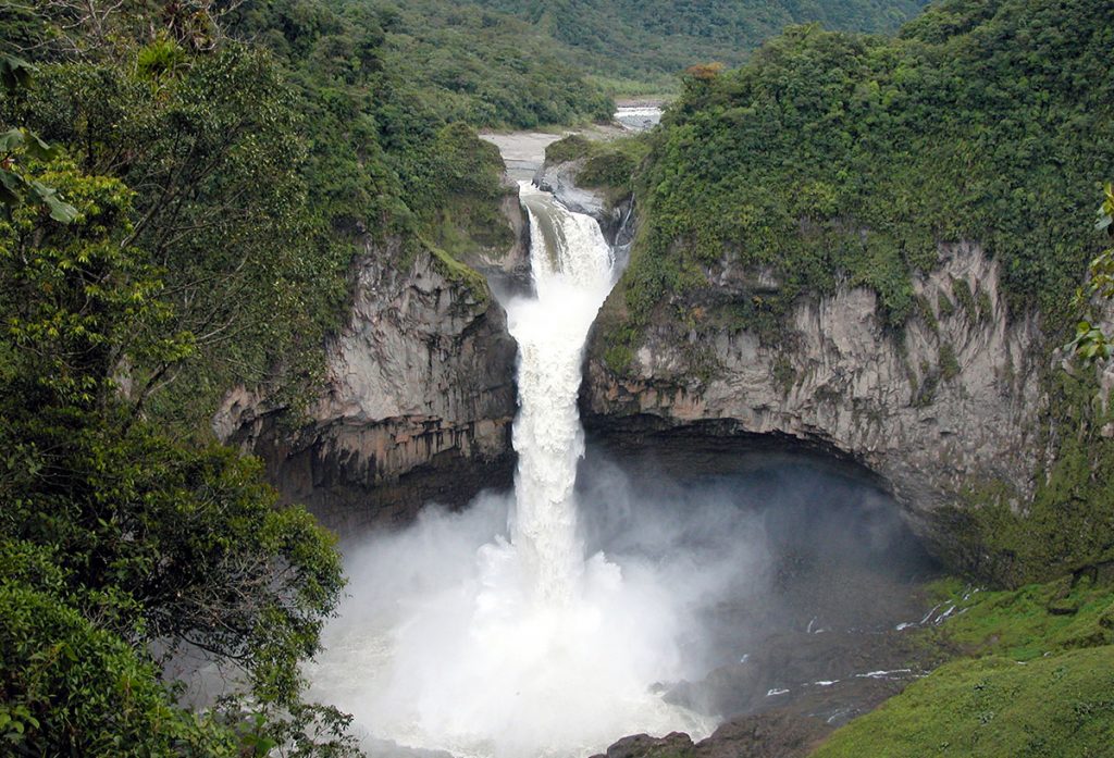 San Rafael Waterfall Ecuador