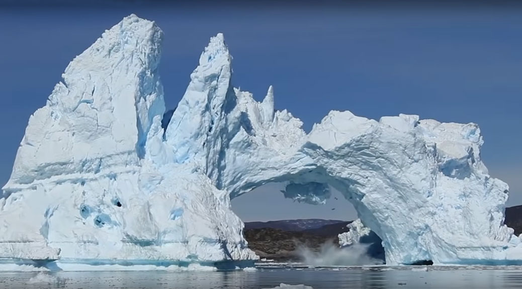 Greenland ice arch