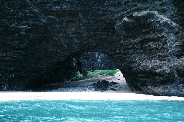Honopu Arch, Na Pali Coast