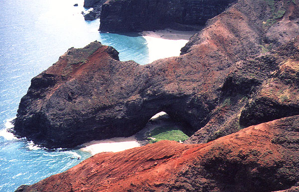 Honopu Arch, Na Pali Coast