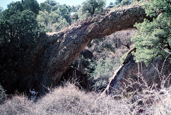 Natural Bridge in Brown Canyon