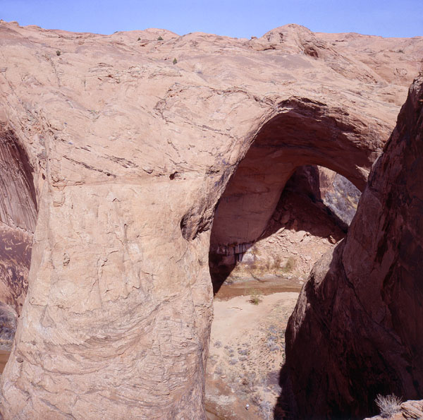 Jacob Hamblin Arch from the rim by Stan Jones
