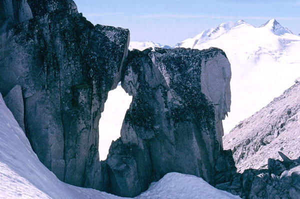 Unnamed arch in Bugaboos