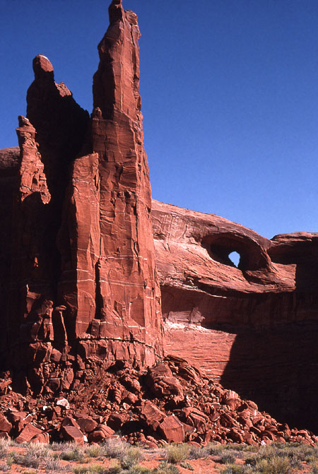 annamed arch near Many Farms