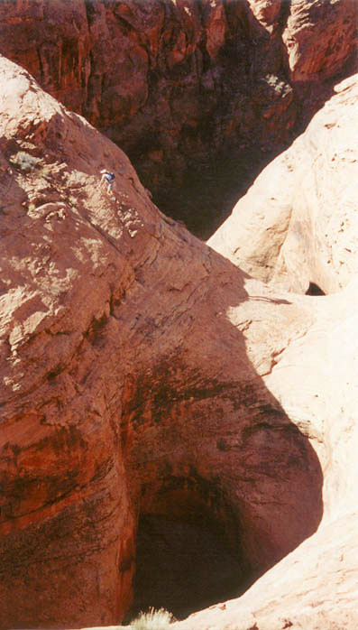 Fernholes Natural Bridge - top