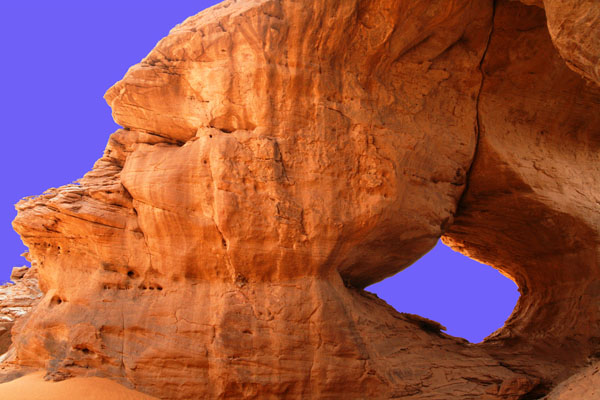 Unnamed arch, Akakus Plateau, Libya