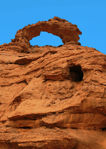 Unnamed arch, Akakus Plateau, Libya
