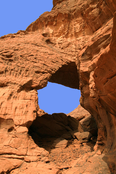 Unnamed arch, Akakus Plateau, Libya