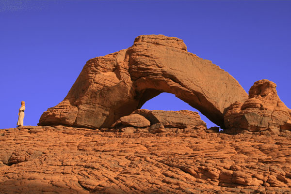 Unnamed arch, Akakus Plateau, Libya