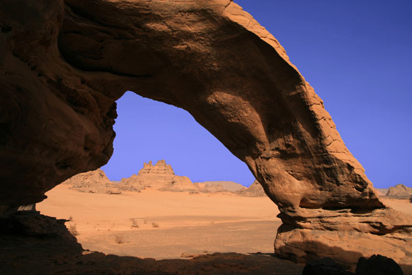 Unnamed arch, Akakus Plateau, Libya