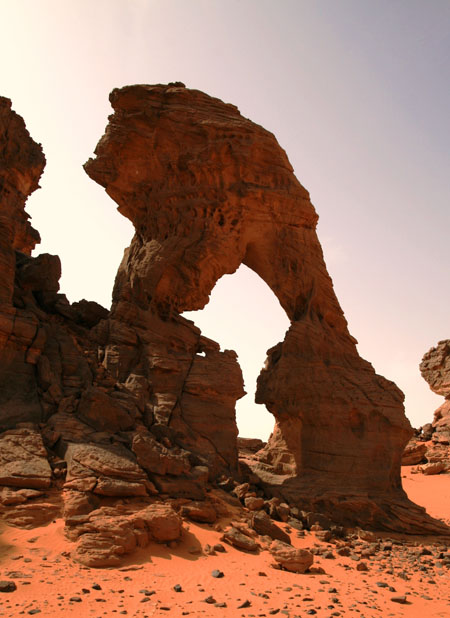 Unnamed arch, Akakus Plateau, Libya