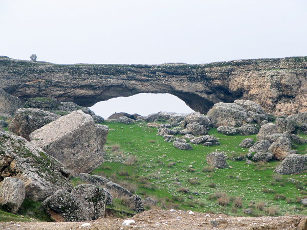 Natural Bridge near Behbahan, Iran