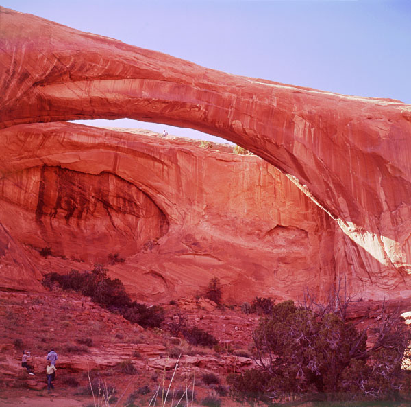 Hawkeye Natural Bridge by Stan Jones