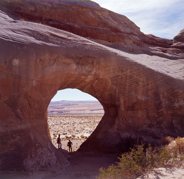 Wahweap Window by Stan Jones